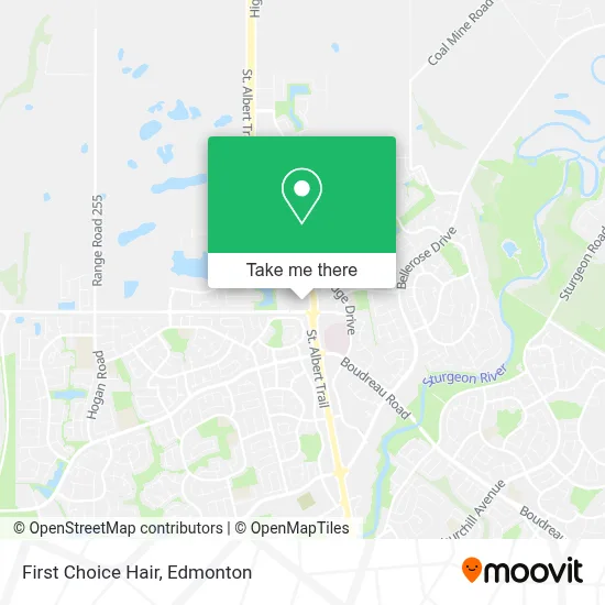 First Choice Hair map