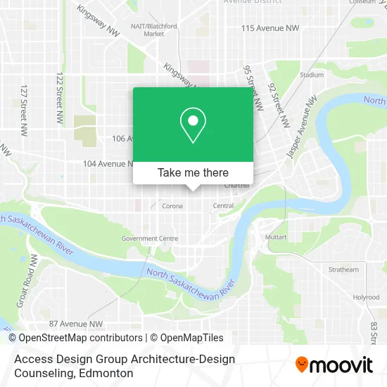 Access Design Group Architecture-Design Counseling map