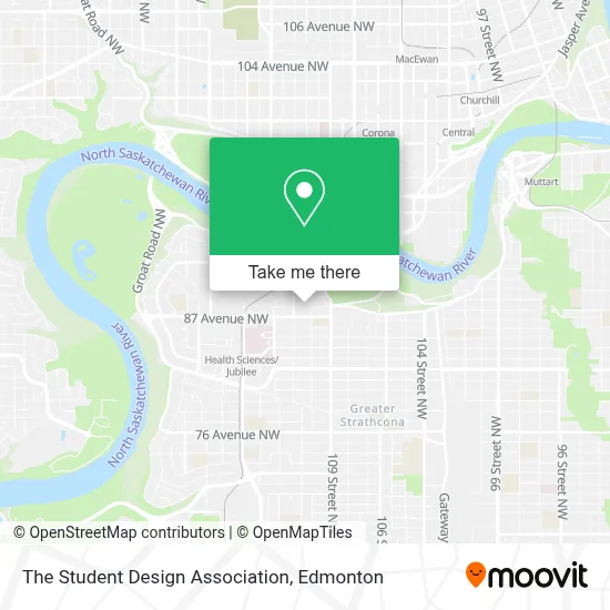 The Student Design Association map