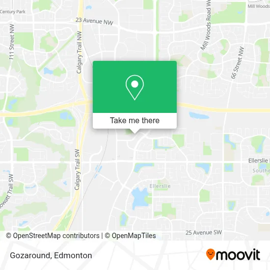 Gozaround map