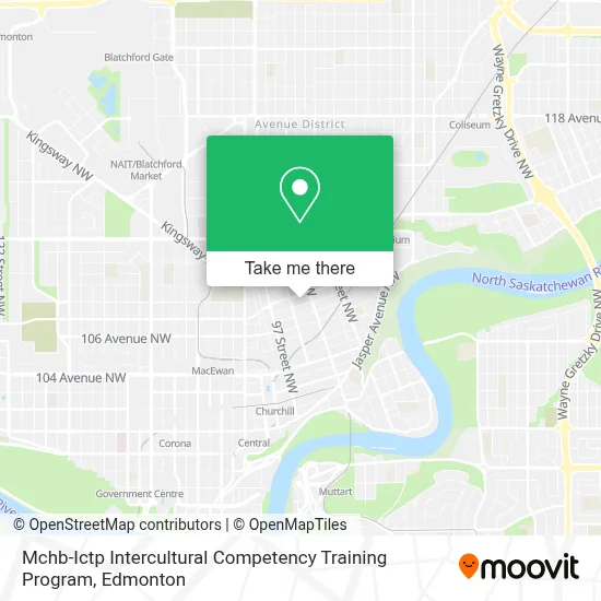 Mchb-Ictp Intercultural Competency Training Program map
