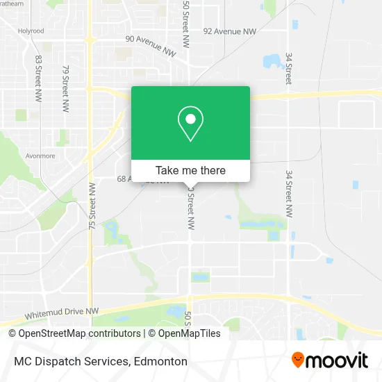 MC Dispatch Services map
