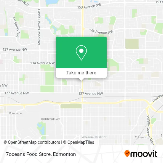 7oceans Food Store map