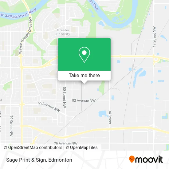 Sage Print & Sign map