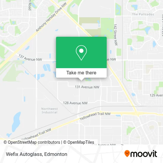 Wefix Autoglass map
