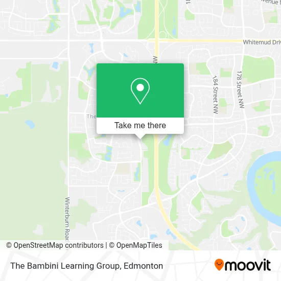The Bambini Learning Group map