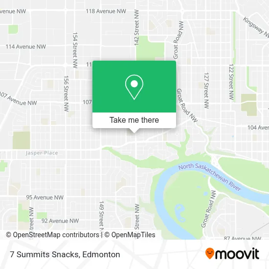 7 Summits Snacks map