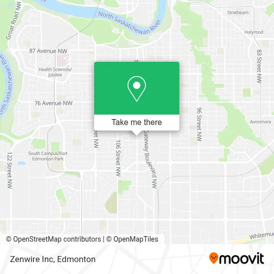 Zenwire Inc map