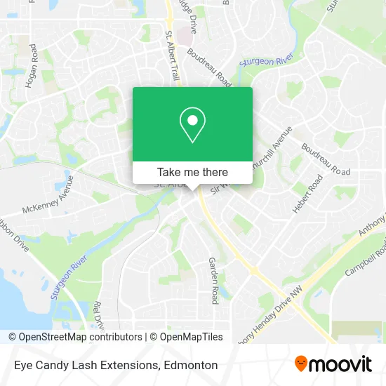 Eye Candy Lash Extensions map