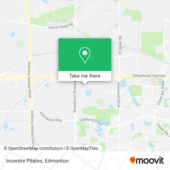 Incentre Pilates map