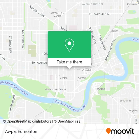 Awpa map
