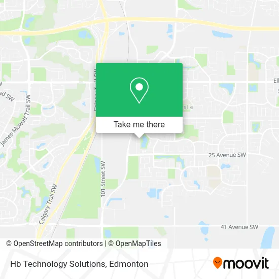 Hb Technology Solutions map