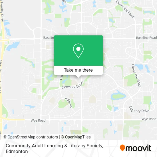 Community Adult Learning & Literacy Society map