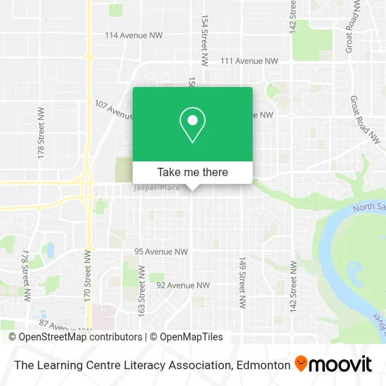 The Learning Centre Literacy Association map