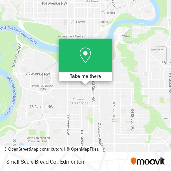 Small Scale Bread Co. map