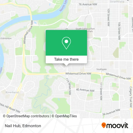 Nail Hub map