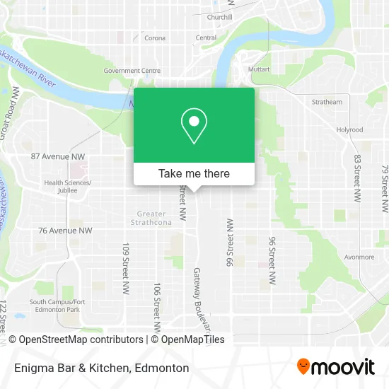 Enigma Bar & Kitchen map