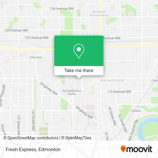 Fresh Express map