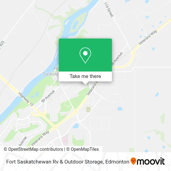 Fort Saskatchewan Rv & Outdoor Storage map