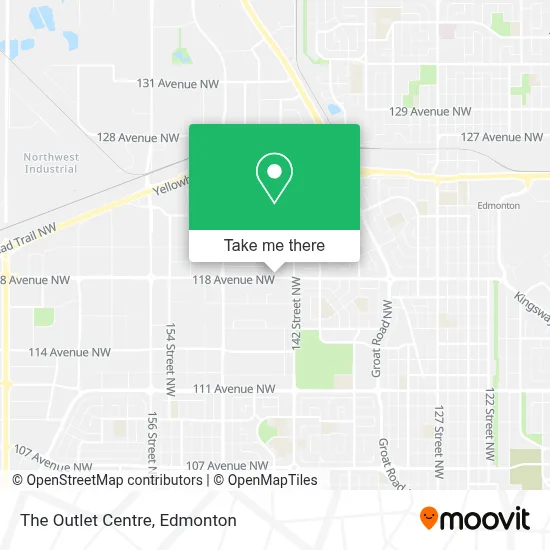 The Outlet Centre map