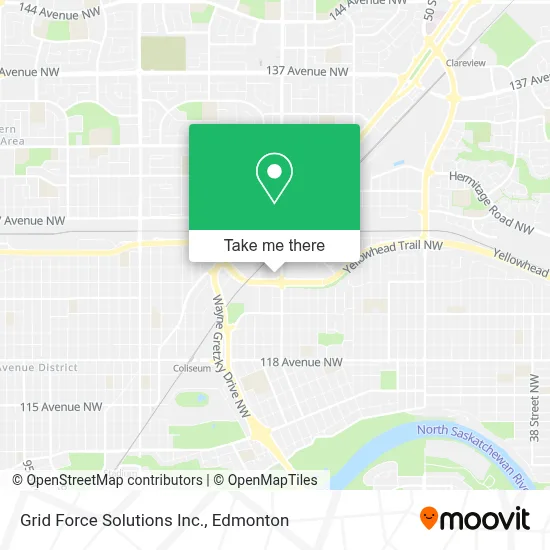 Grid Force Solutions Inc. map