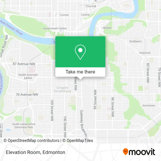 Elevation Room map