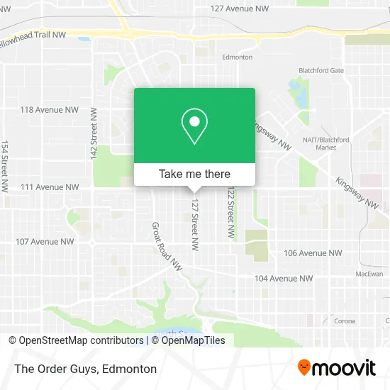 The Order Guys map