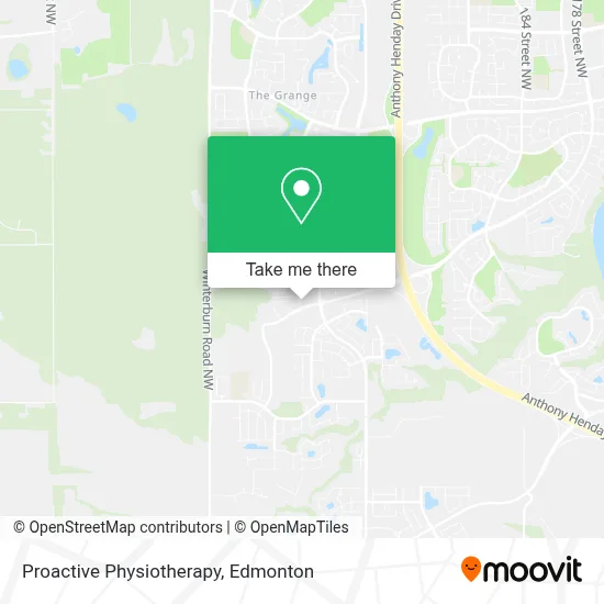 Proactive Physiotherapy map