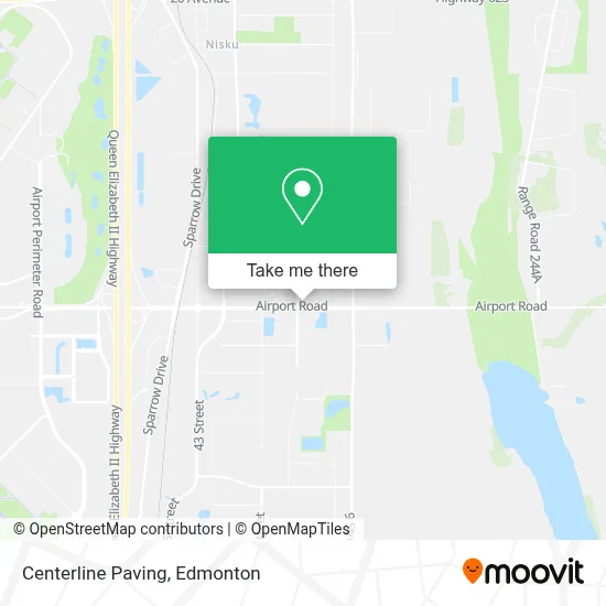 Centerline Paving map