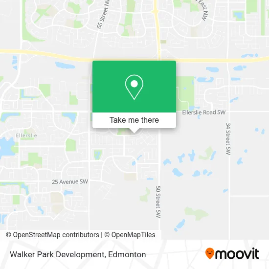 Walker Park Development map