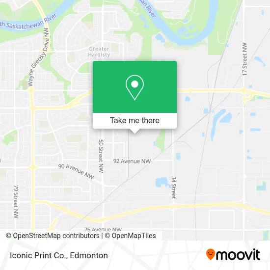 Iconic Print Co. map