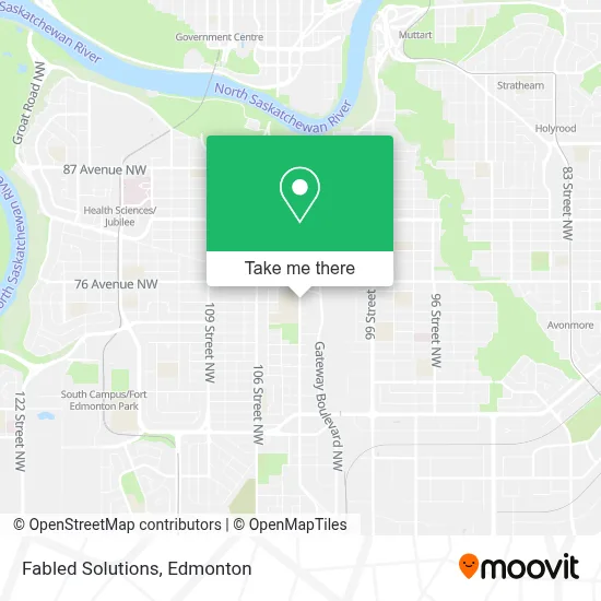 Fabled Solutions map