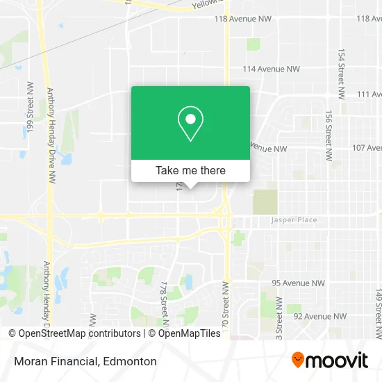 Moran Financial map
