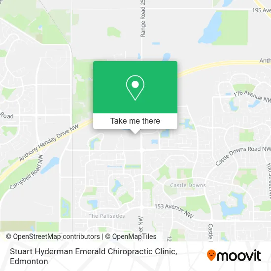 Stuart Hyderman Emerald Chiropractic Clinic map