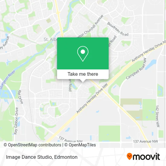 Image Dance Studio map