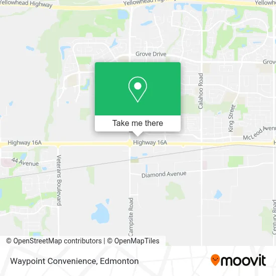 Waypoint Convenience map