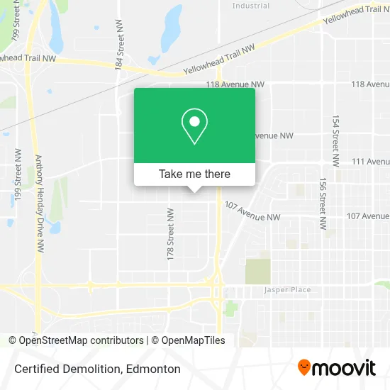 Certified Demolition map