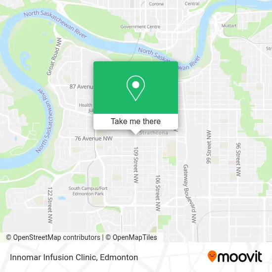 Innomar Infusion Clinic map