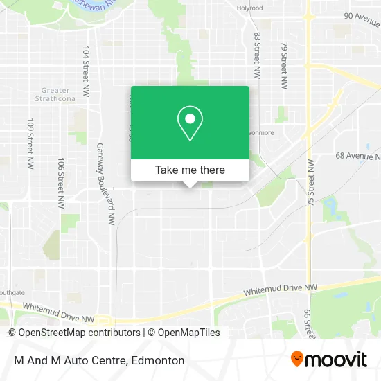 M And M Auto Centre map