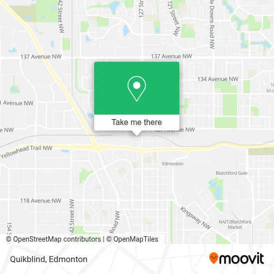 Quikblind map