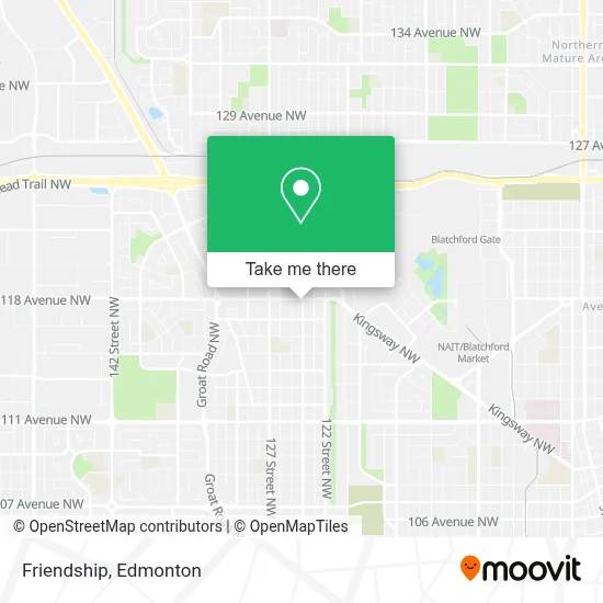 Friendship map