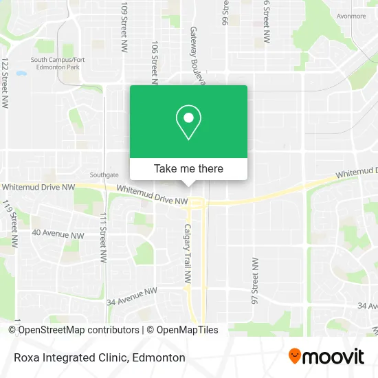 Roxa Integrated Clinic map