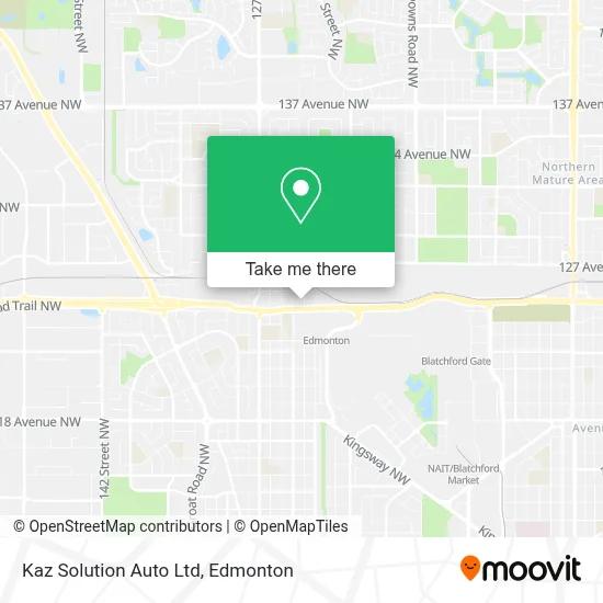 Kaz Solution Auto Ltd map