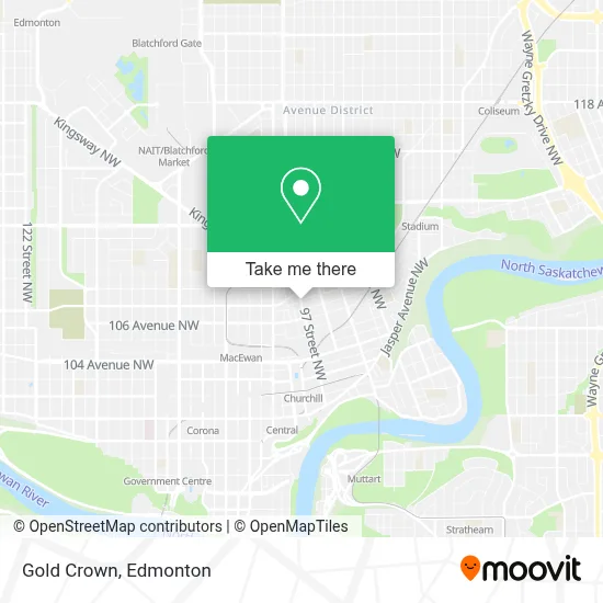 Gold Crown map