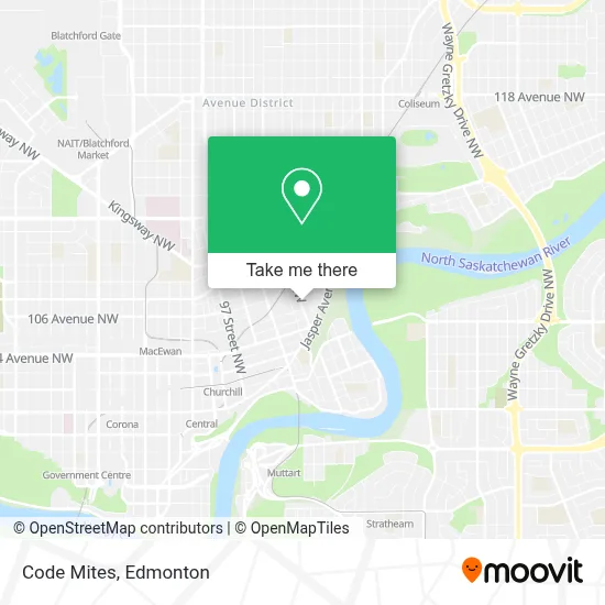 Code Mites map