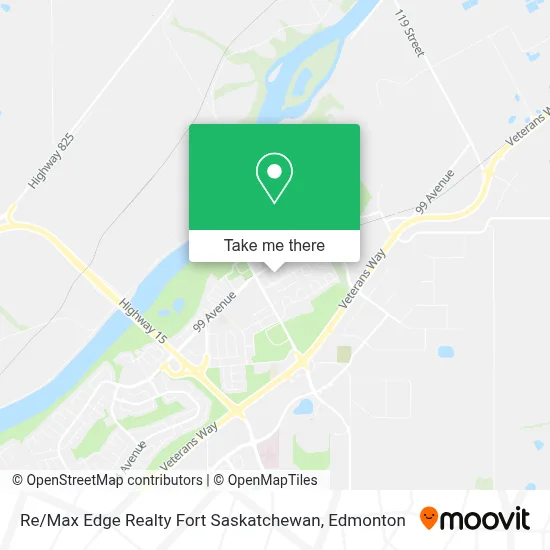 Re / Max Edge Realty Fort Saskatchewan map