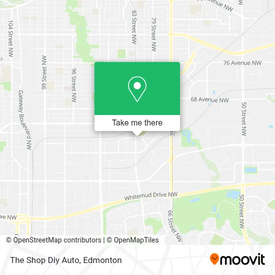 The Shop Diy Auto map