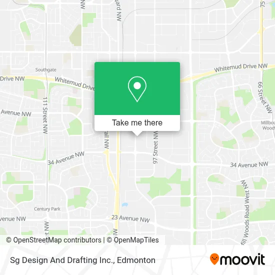 Sg Design And Drafting Inc. map