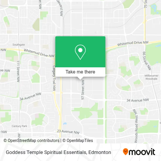 Goddess Temple Spiritual Essentials map