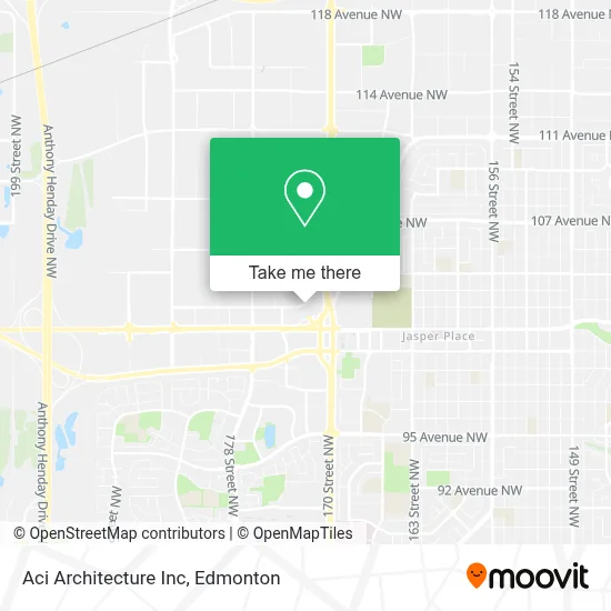 Aci Architecture Inc map